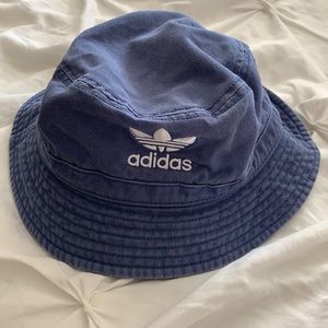 OSFA Blue Adidas Bucket Hat (worn once!)
